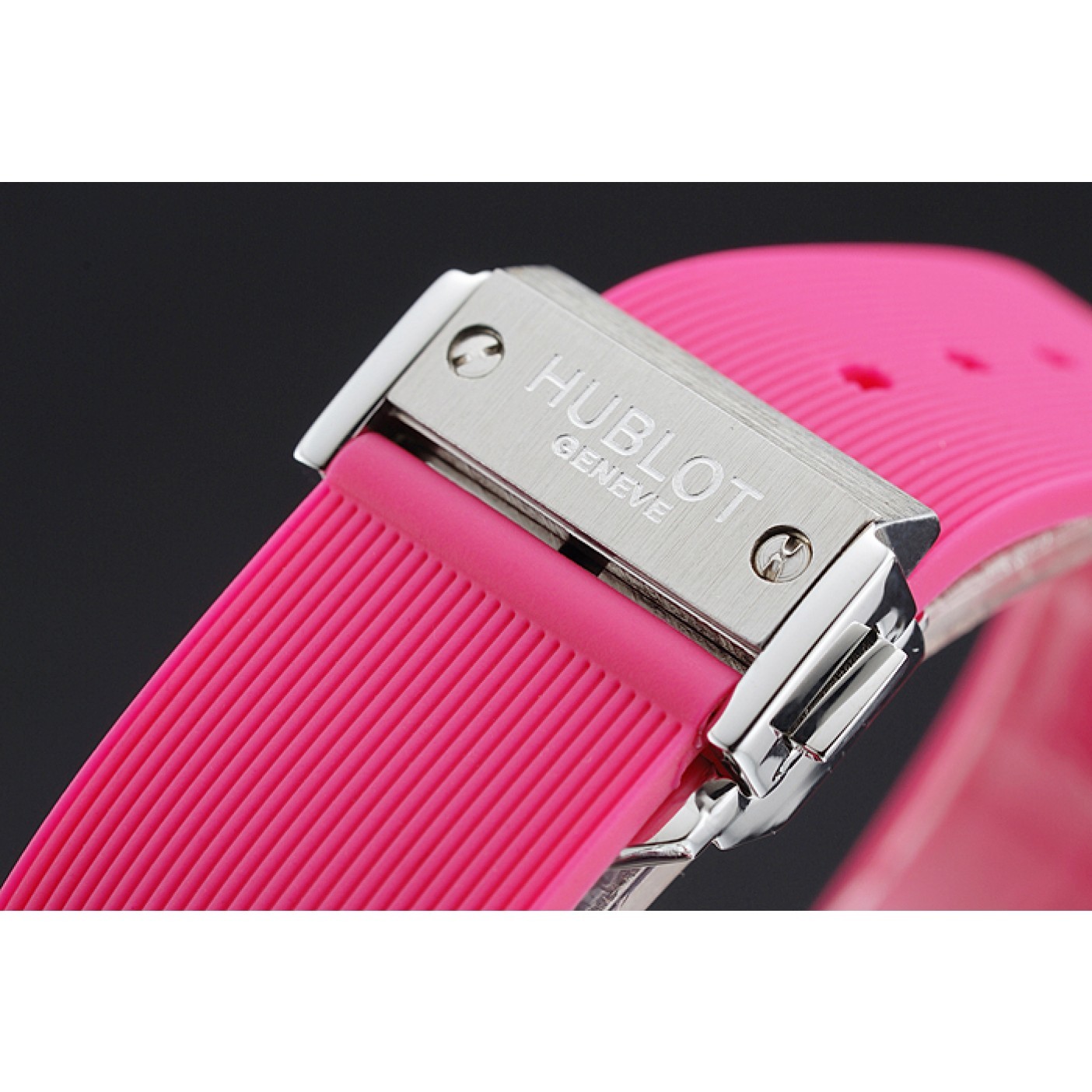 Hublot Big Bang Tutti Frutti Pink Strap White Dial