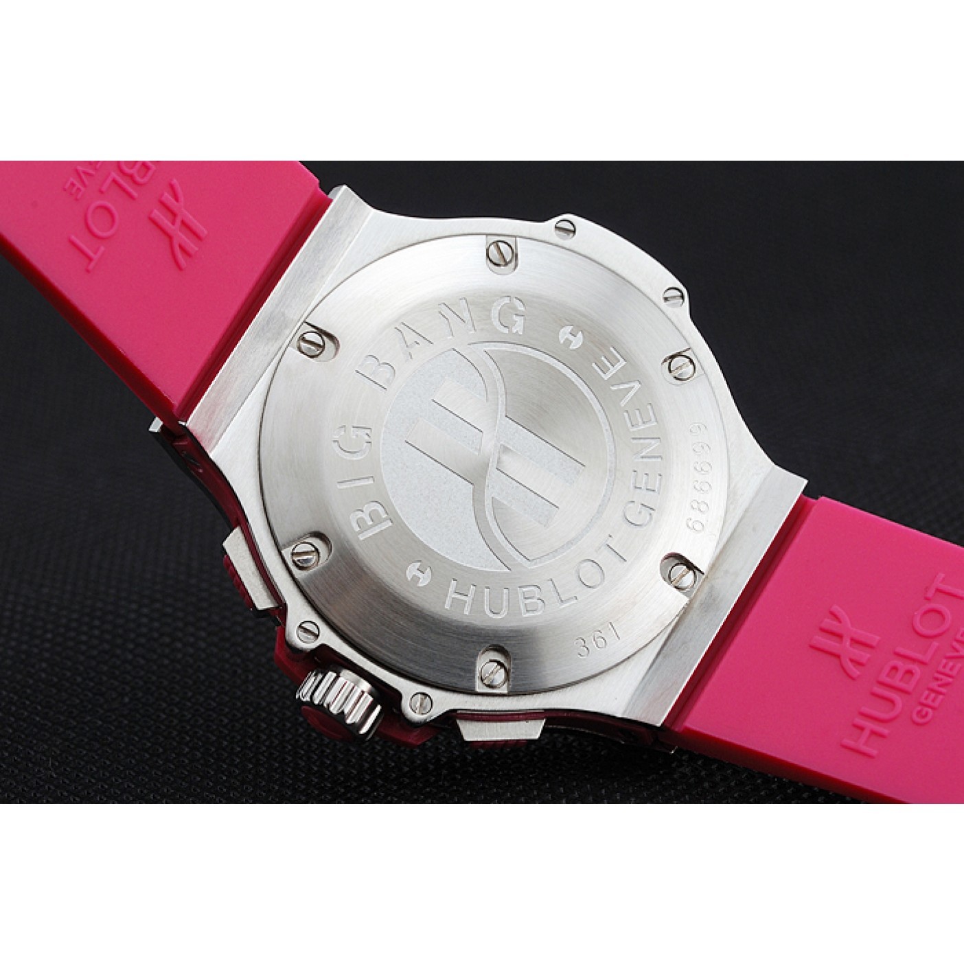 Hublot Big Bang Tutti Frutti Pink Strap White Dial