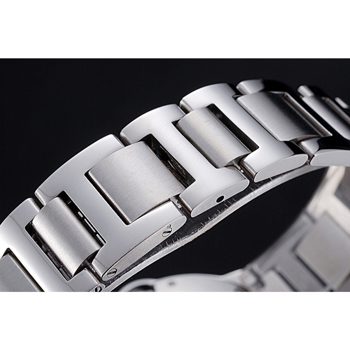 Fake Swiss Cartier Ballon Bleu Silver Dial Stainless Steel Bracelet