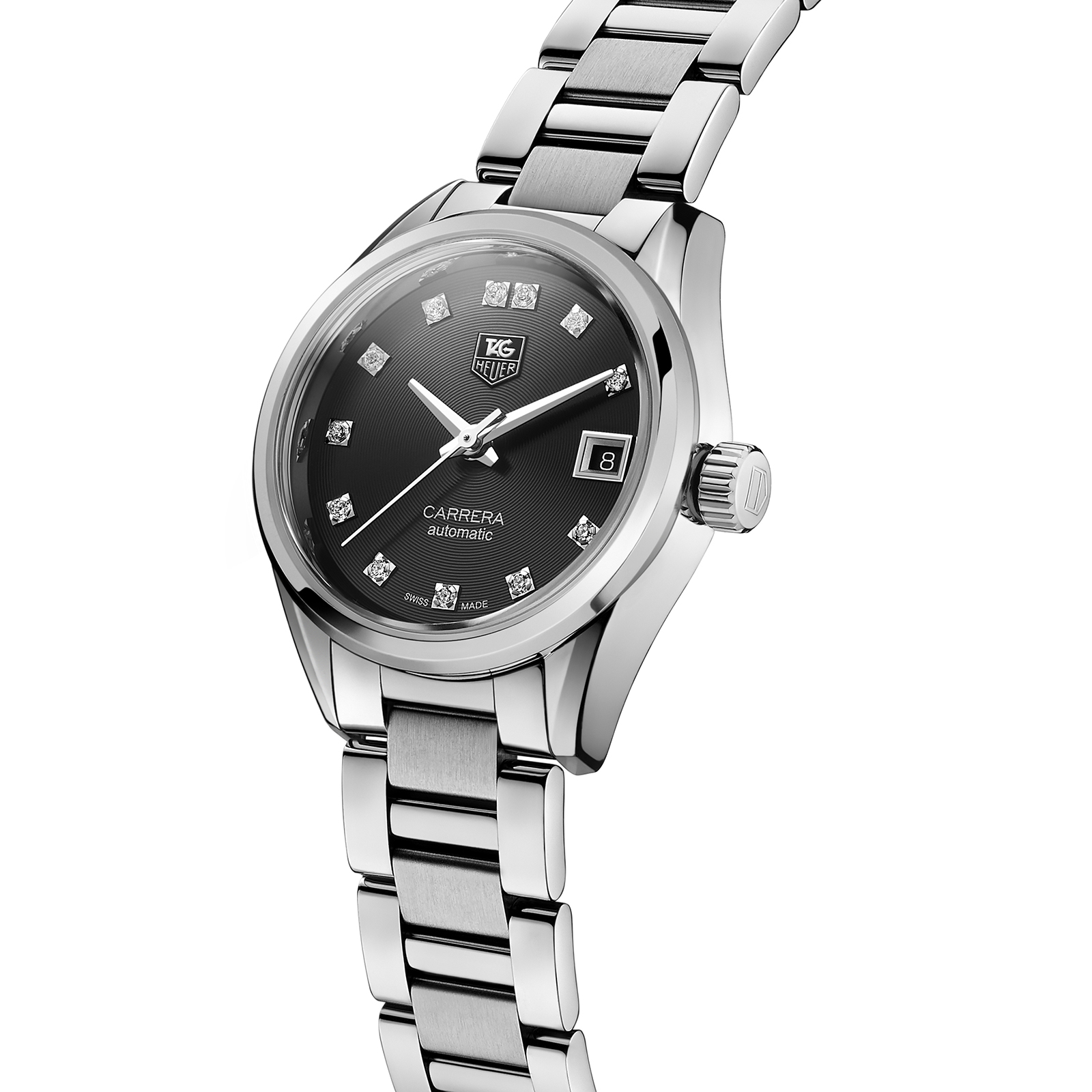 TAG Heuer Carrera Calibre 9 28mm Ladies Watch WAR2413.BA0776