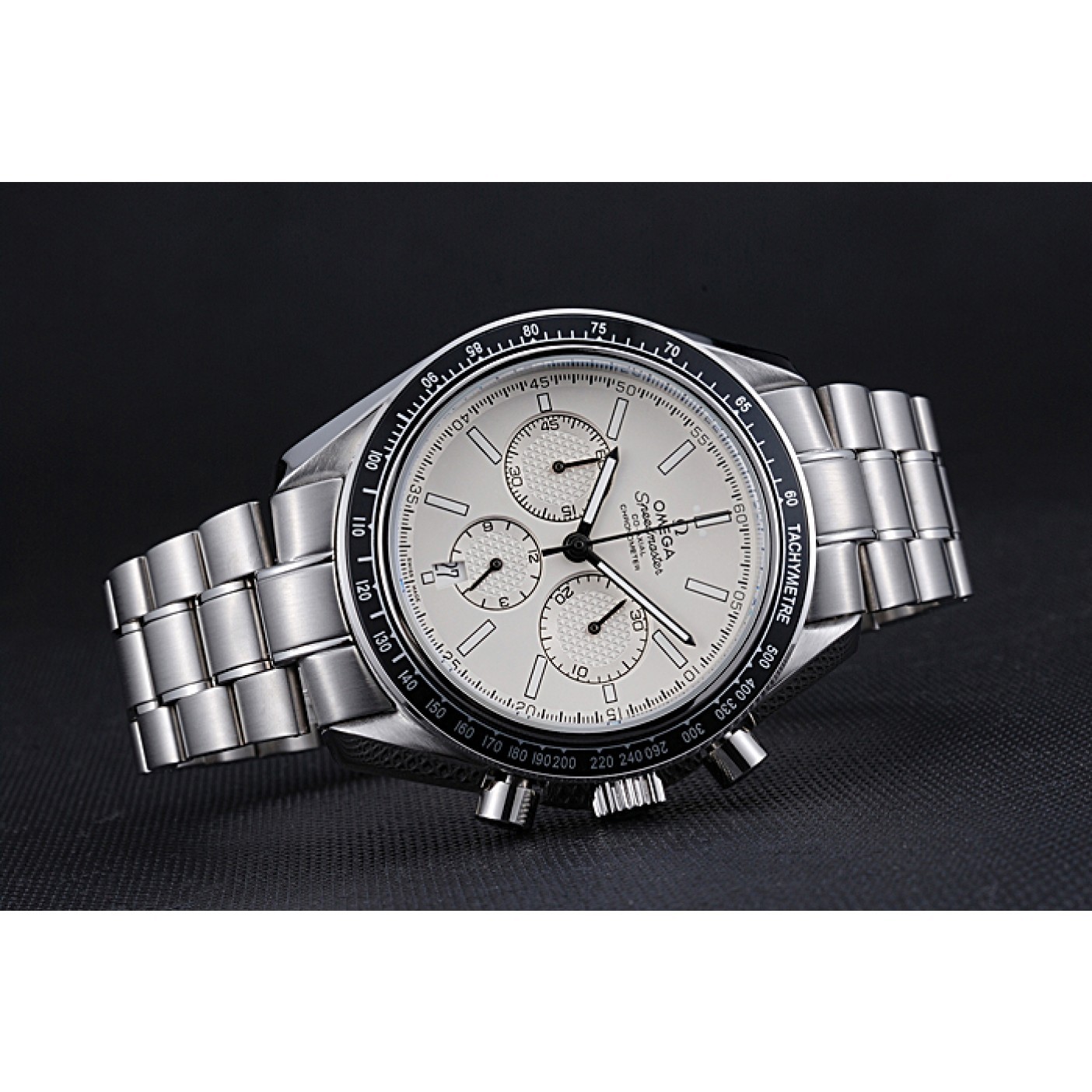 Omega Speedmaster White Dial Stainless Steel Strap 622049