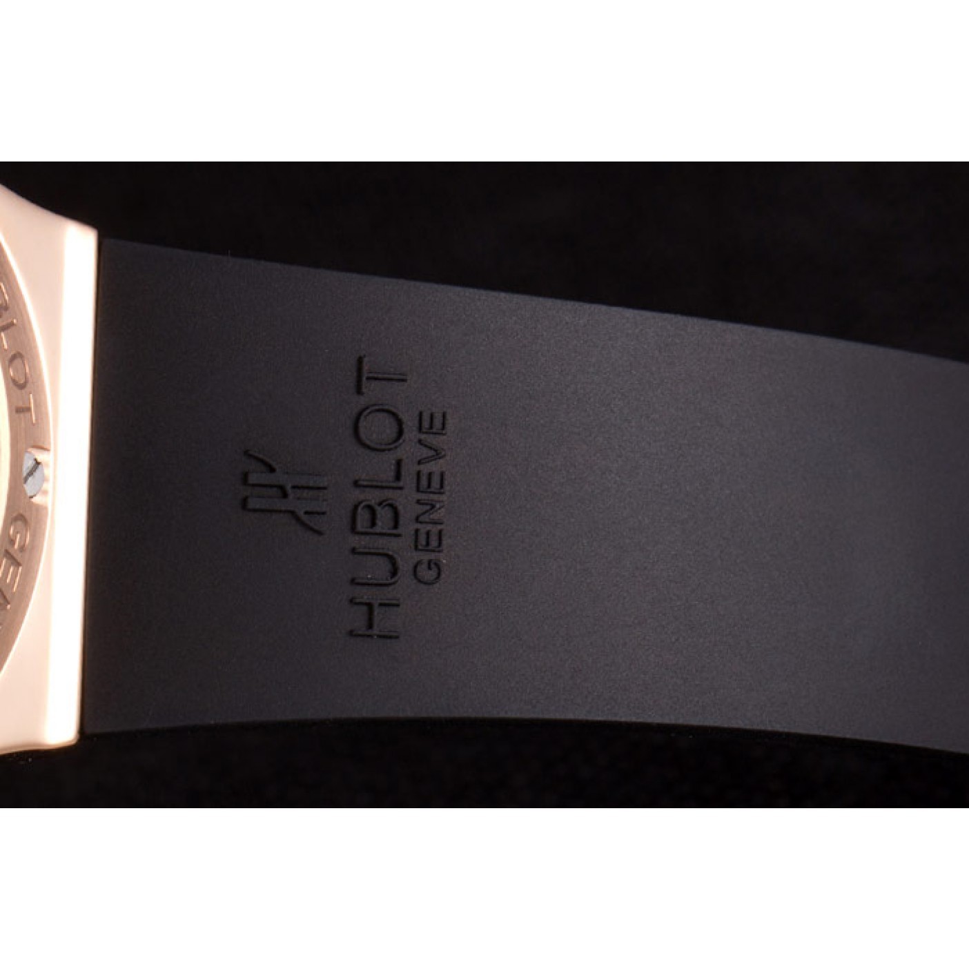 Swiss Hublot Classic Fusion Black Dial Rose Gold shb08 621401