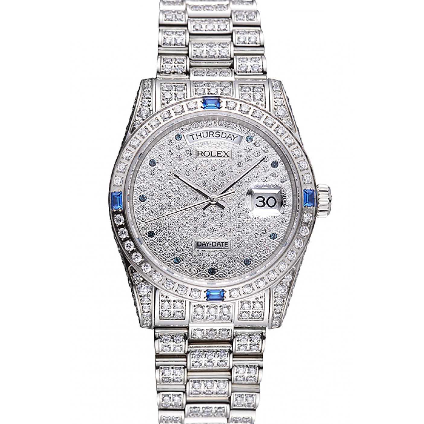 RepTime Watches Swiss Rolex Day-Date Diamonds-srl183 621613