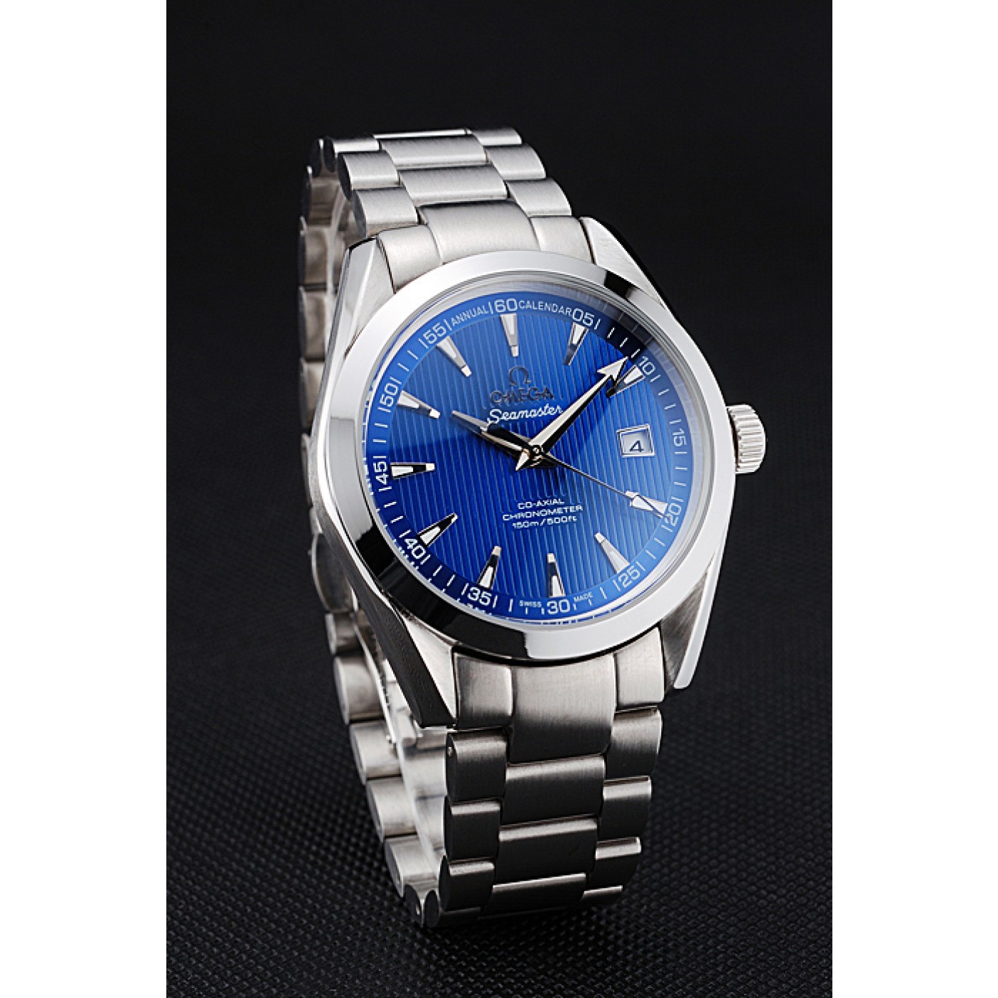 Omega Seamaster Blue Dial Stainless Steel Band 622166