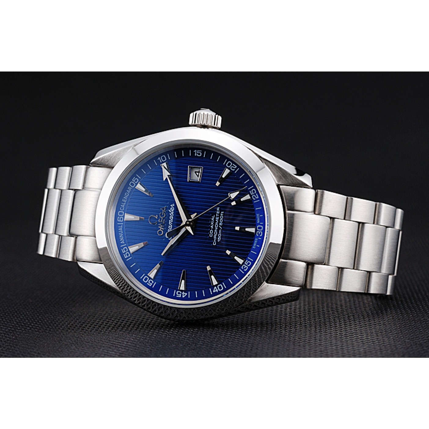 Omega Seamaster Blue Dial Stainless Steel Band 622166