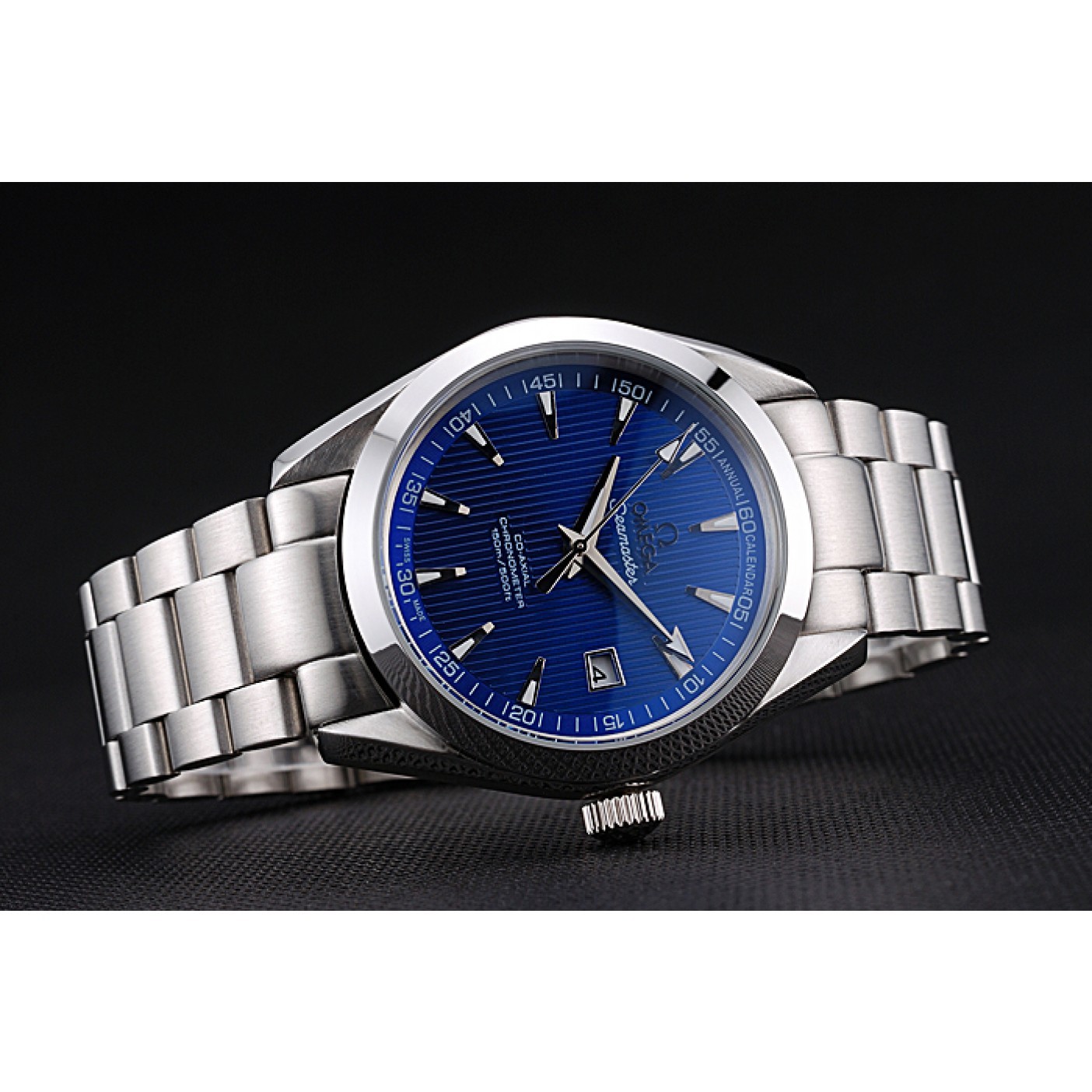 Omega Seamaster Blue Dial Stainless Steel Band 622166