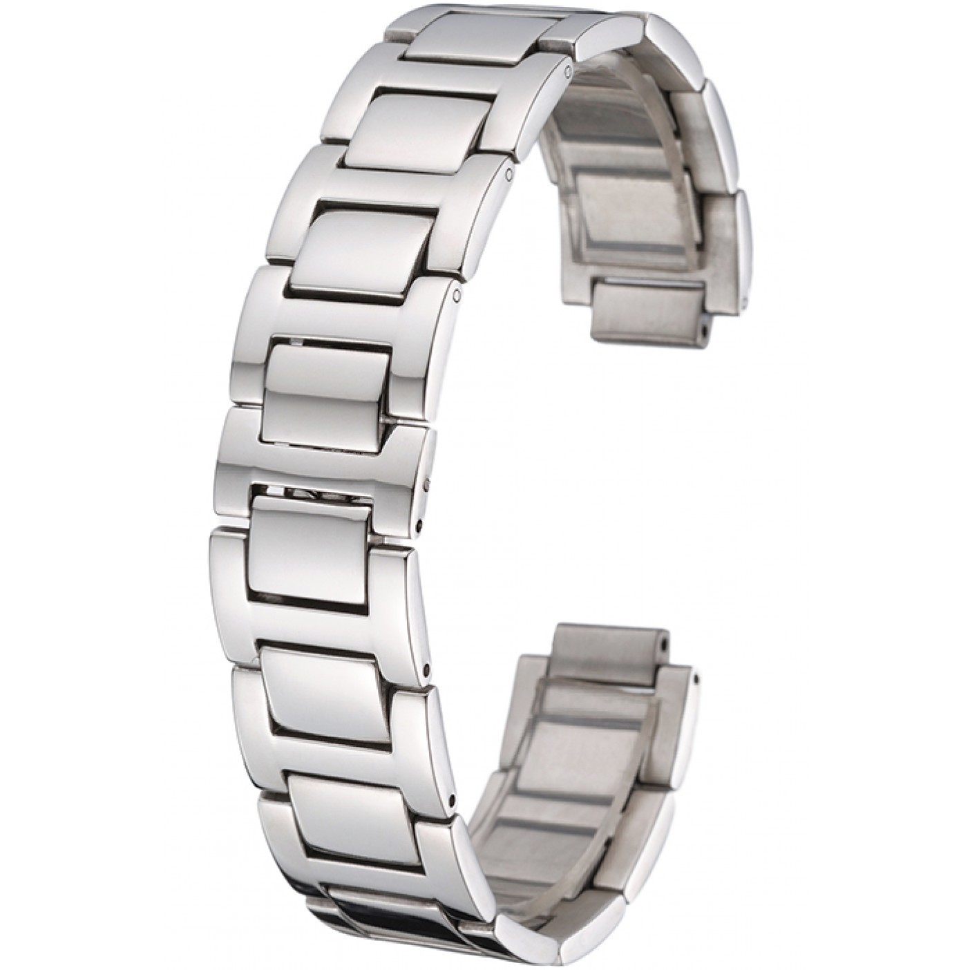 Cartier Brushed Stainless Steel Link Bracelet 622605