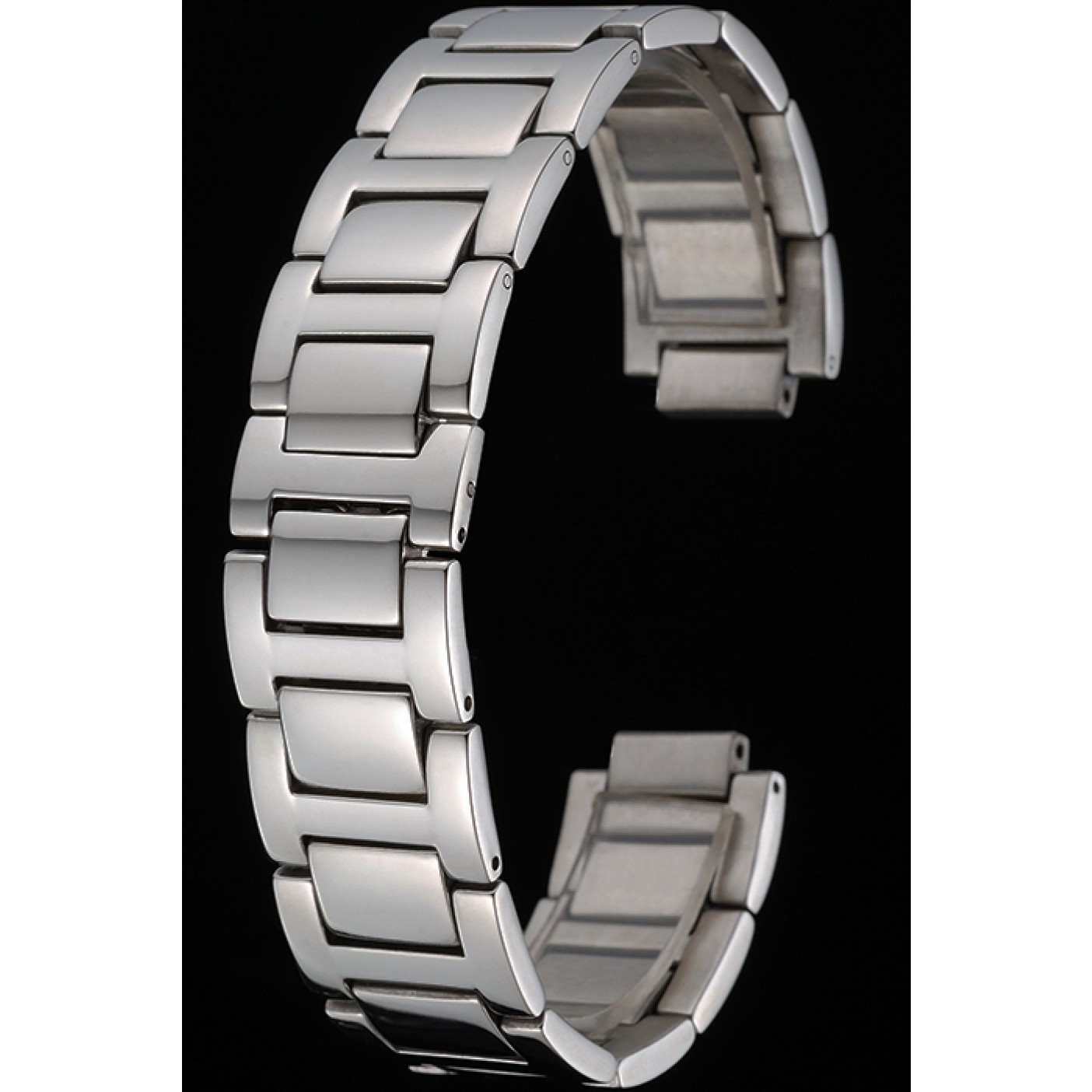 Cartier Brushed Stainless Steel Link Bracelet 622605