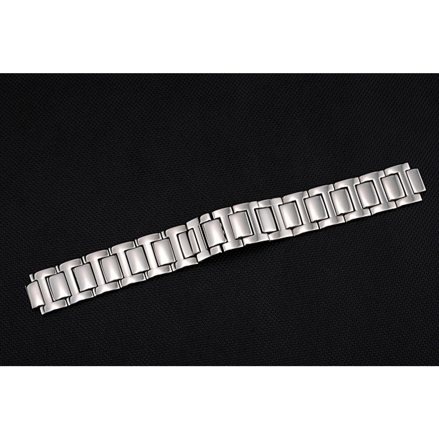 Cartier Brushed Stainless Steel Link Bracelet 622605