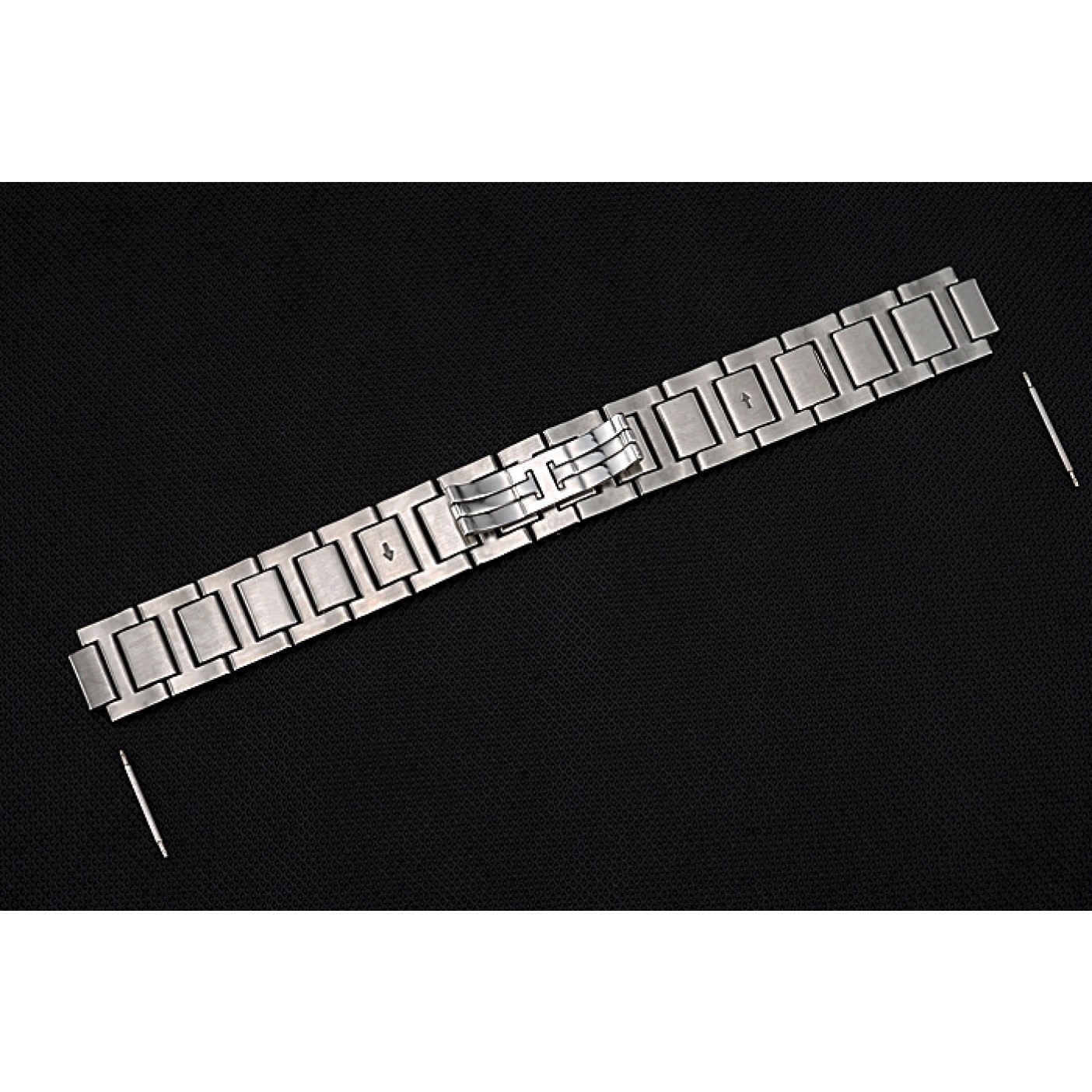 Cartier Brushed Stainless Steel Link Bracelet 622605