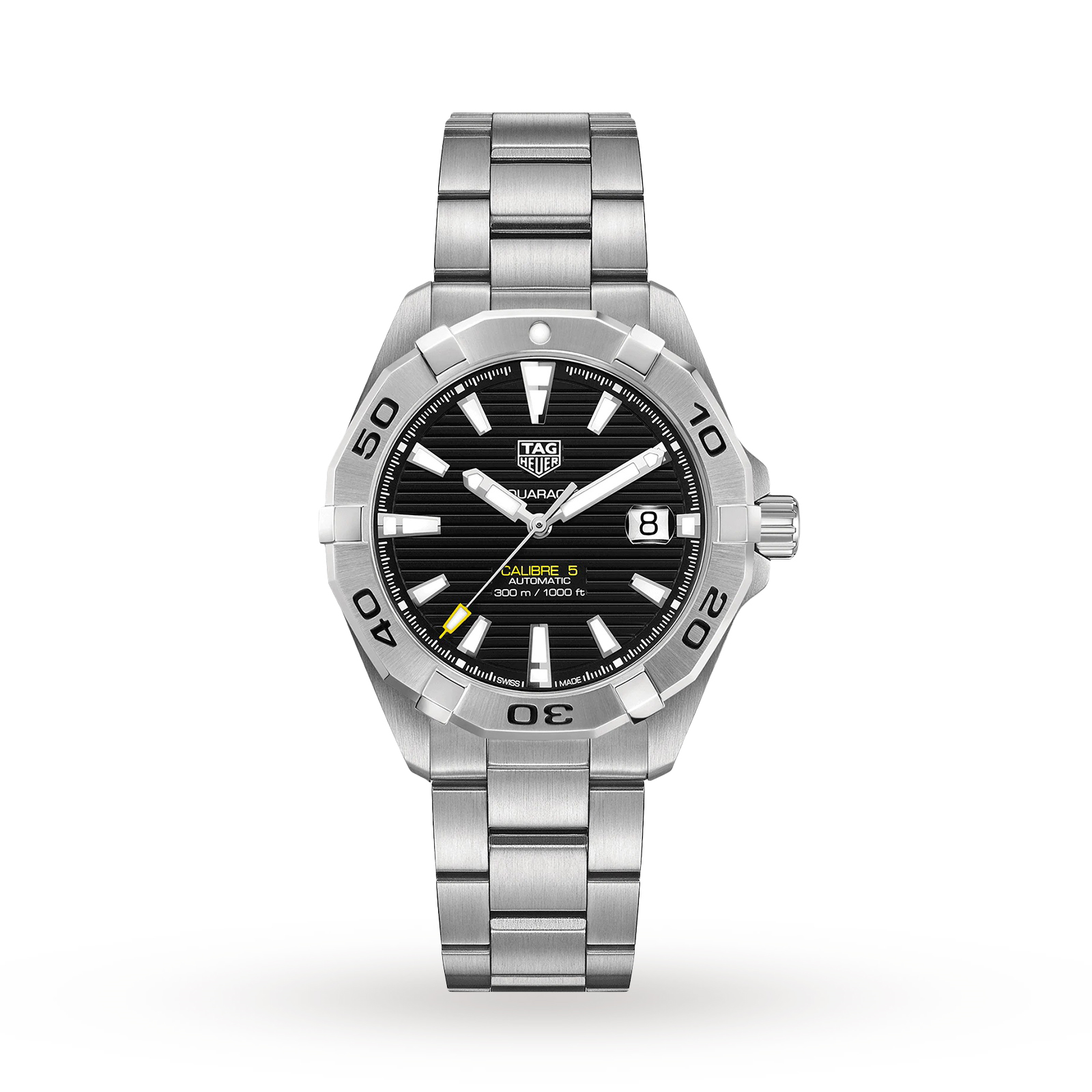 TAG Heuer Aquaracer Calibre 5 41mm Mens Watch WBD2110.BA0928