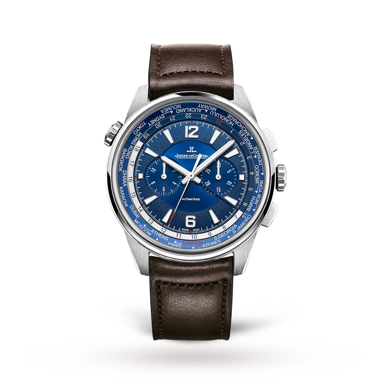 Swiss Jaeger-LeCoultre Polaris Chrono Worldtime Q905T480