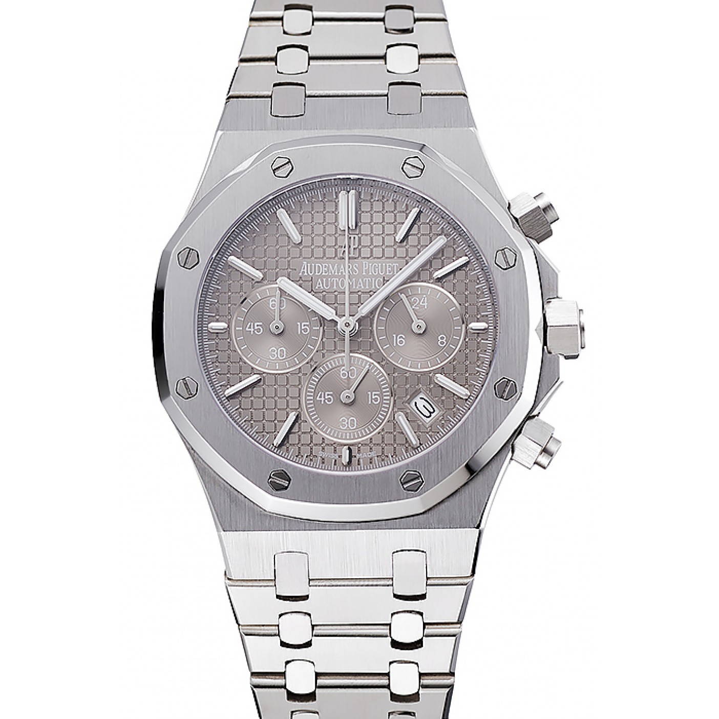 Audemars Piguet Royal Oak Chronograph Grey Dial Stainless Steel Bracelet 1454027