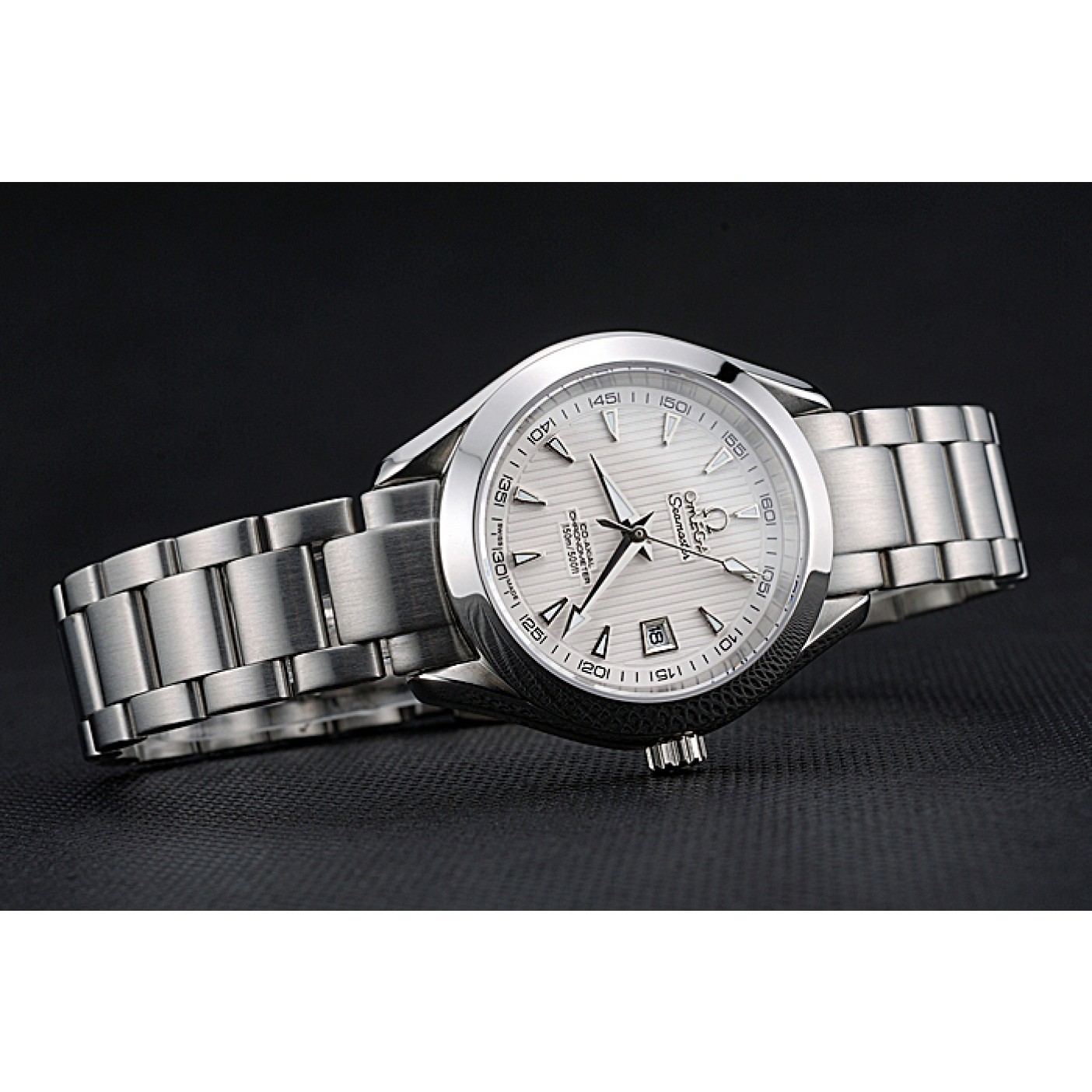 Omega Seamaster Aqua Terra White Dial Stainless Steel Bracelet Ladies 622446