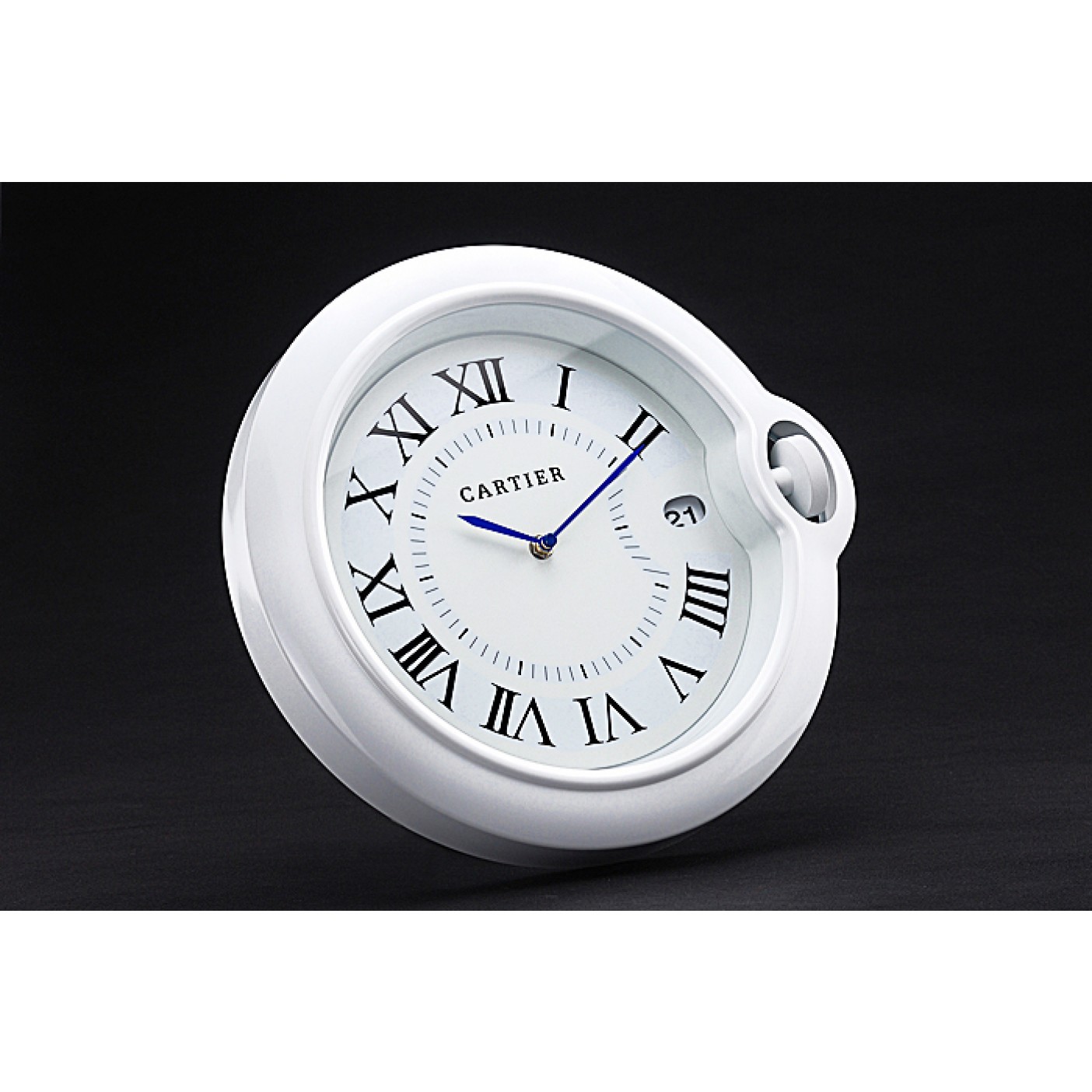 Cartier Bleu de Ballon Wall Clock White 622465