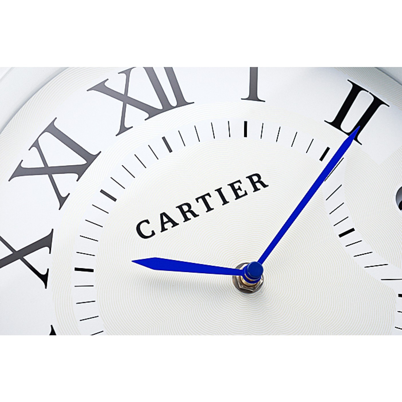 Cartier Bleu de Ballon Wall Clock White 622465