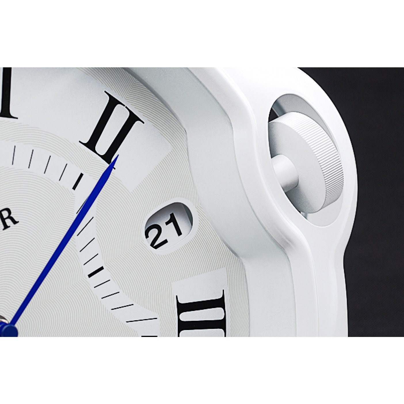 Cartier Bleu de Ballon Wall Clock White 622465