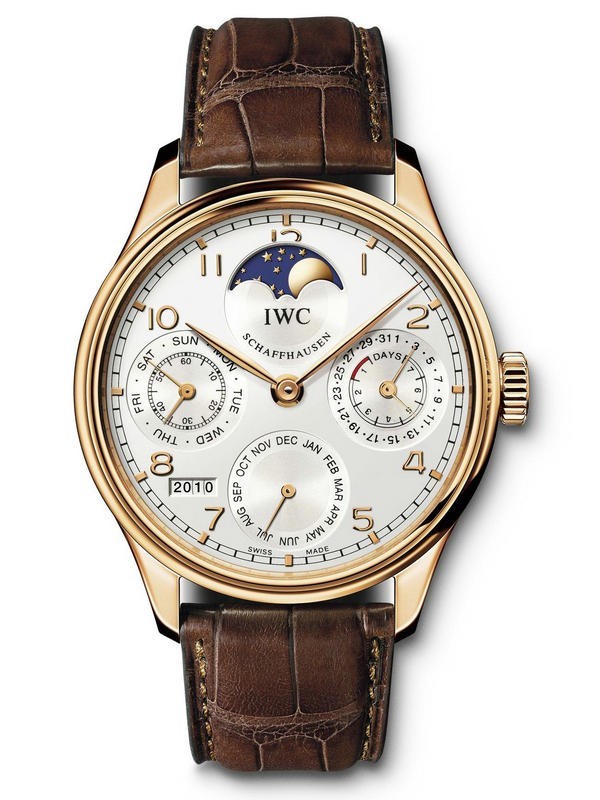 AAA Replica IWC Portugieser Perpetual Calendar Perpetual Moonphase Mens Watch IW502306