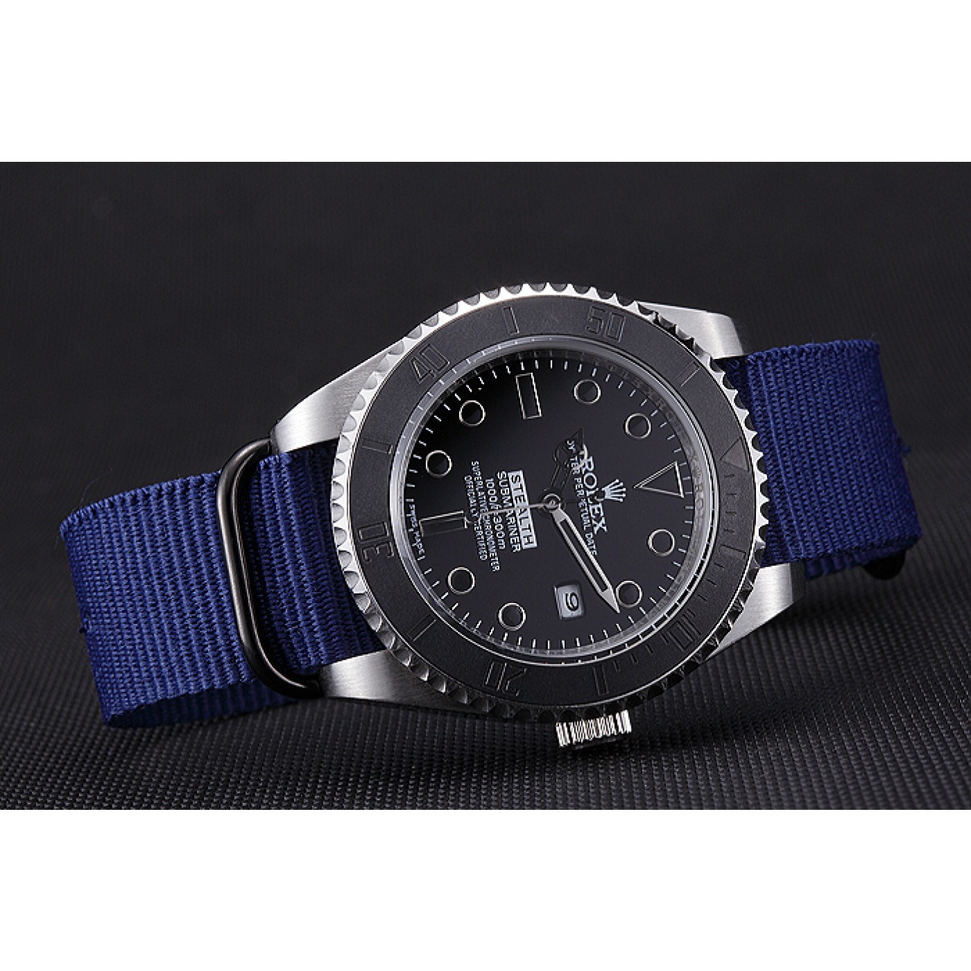 RepTime Watches Rolex Stealth Submariner Blue 621989