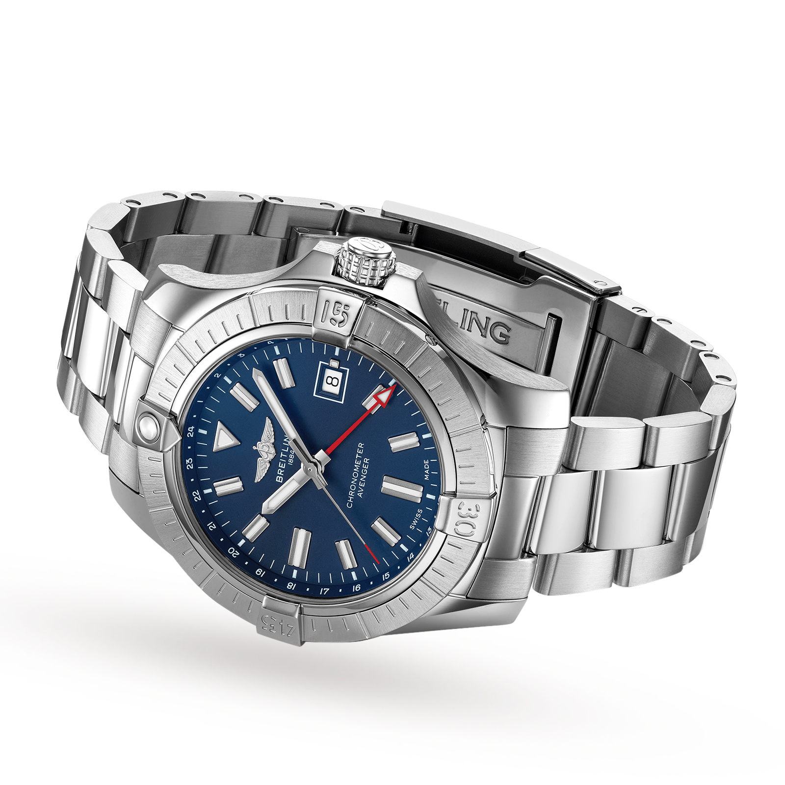 Swiss Breitling Avenger 45 GMT A32395101C1A1