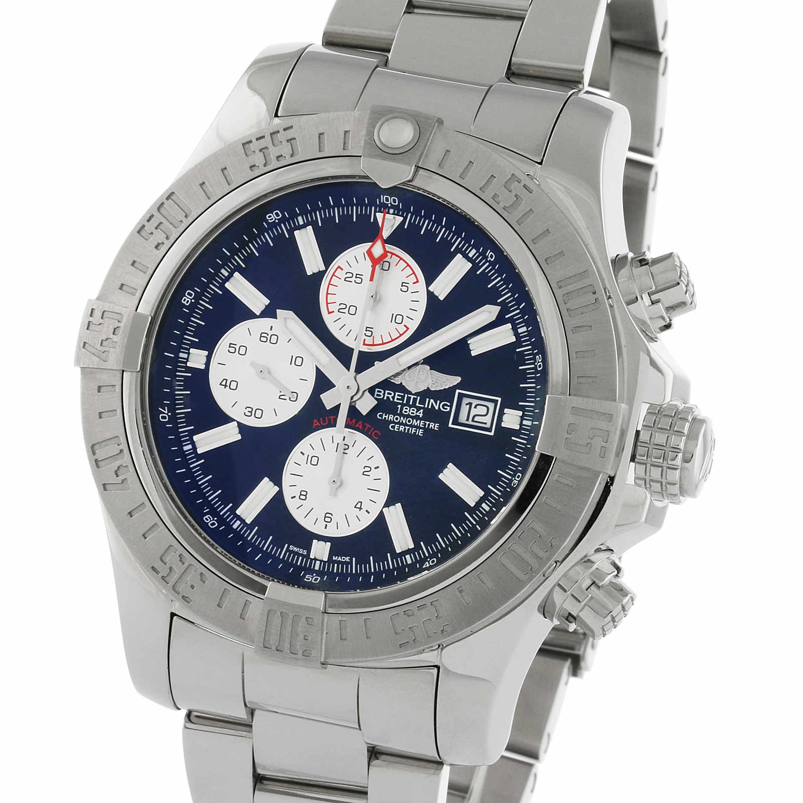 Swiss Breitling Super Avenger II 48mm Mens Watch A13371111B1A1