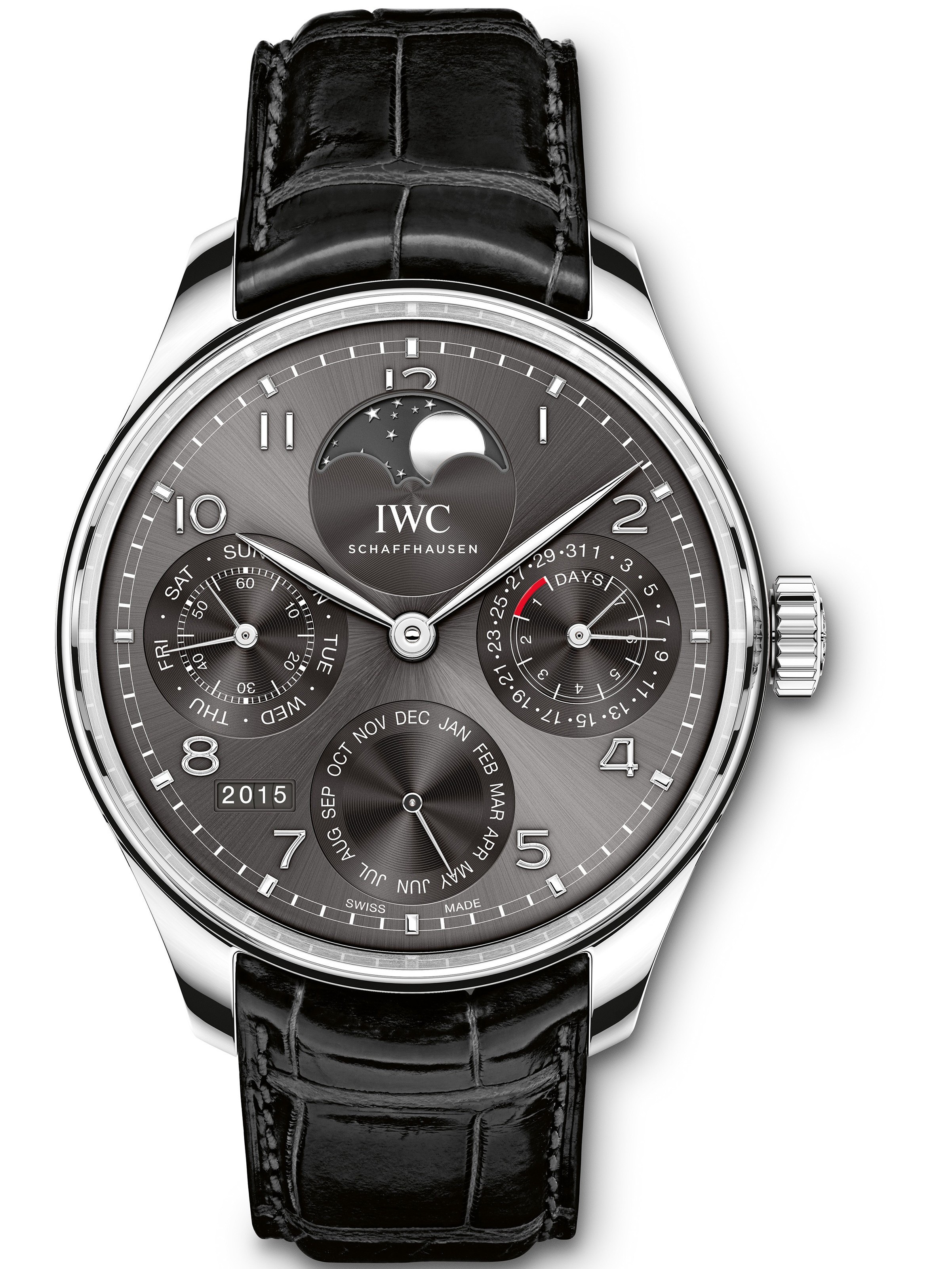 AAA Replica IWC Portugieser Perpetual Calendar Perpetual Single Moonphase Mens Watch IW503301