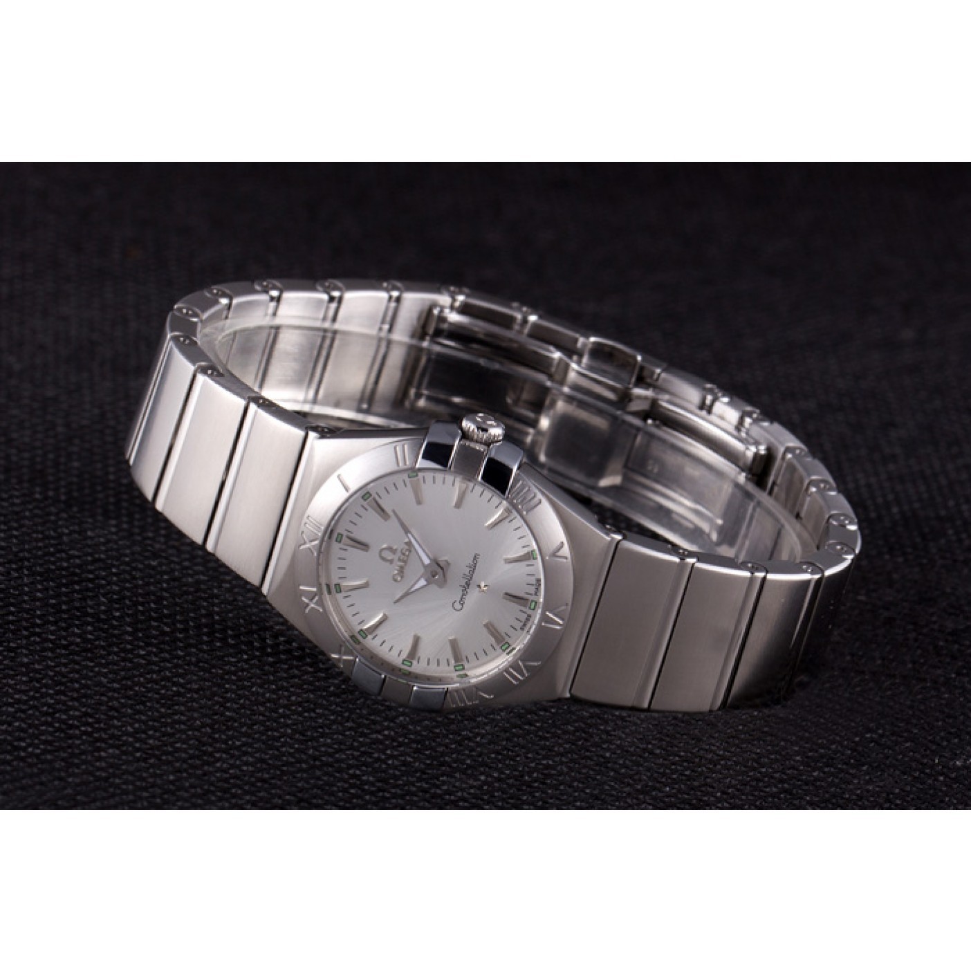 Omega Constellation Grey Dial Stainless Steel Band 621458