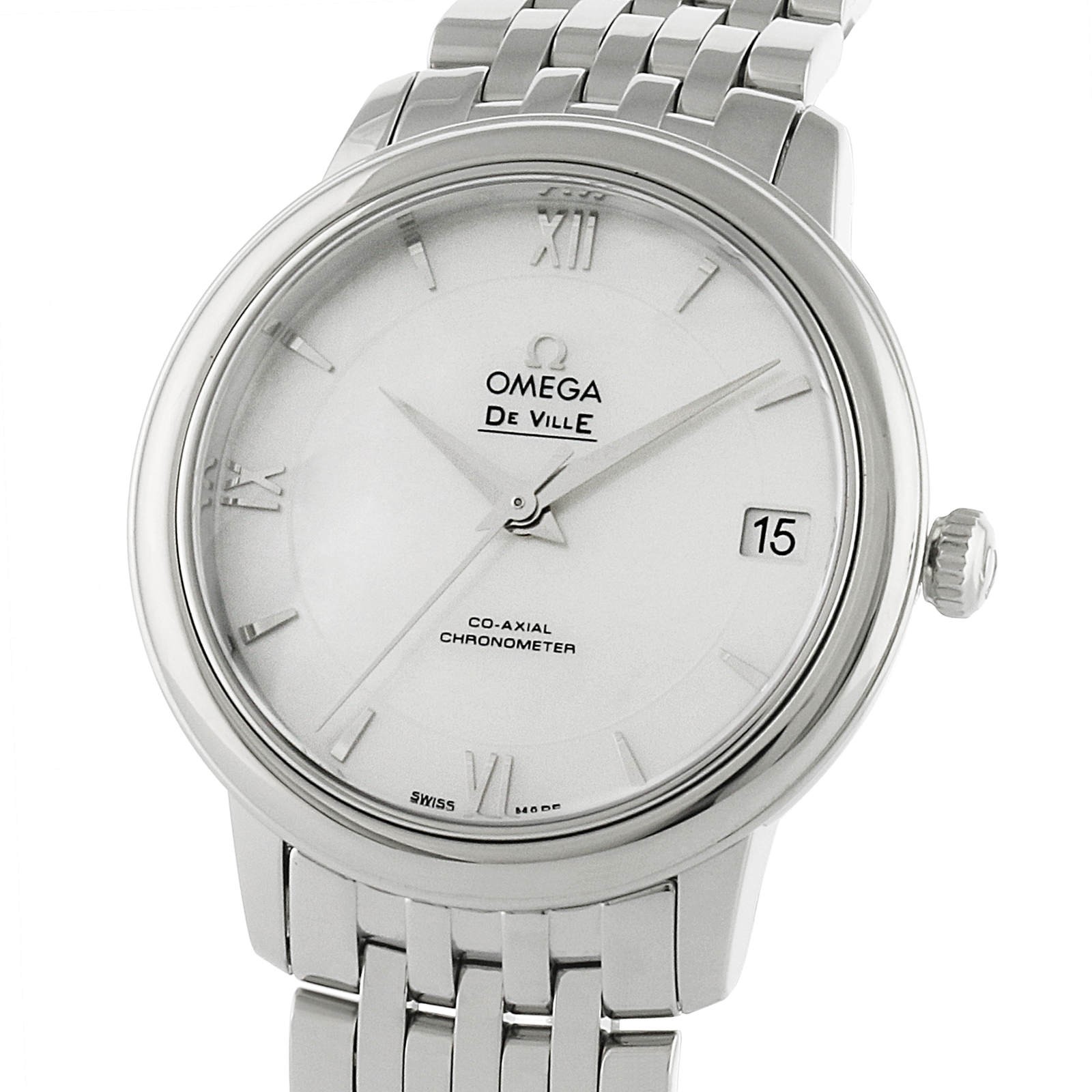 Swiss Omega De Ville Prestige Co-Axial 32.7mm Ladies Watch O42410332005001