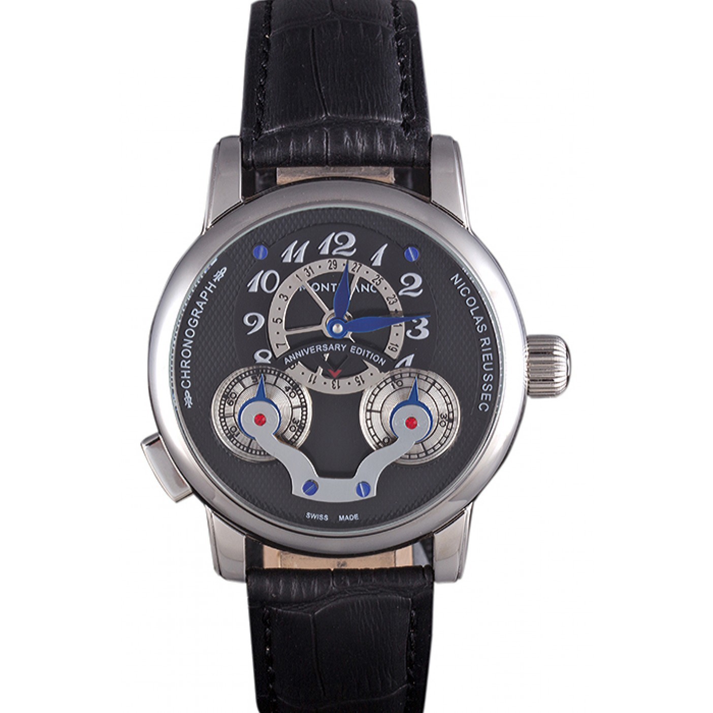 Montblanc Nicolas Rieussec Anniversary Edition Leather Band 621628