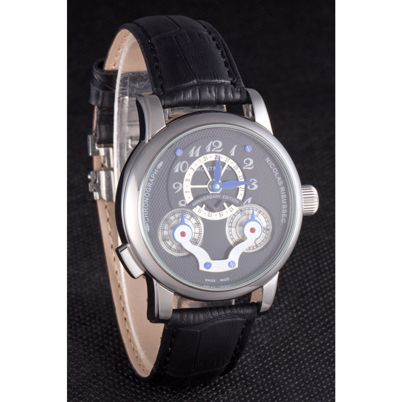 Montblanc Nicolas Rieussec Anniversary Edition Leather Band 621628