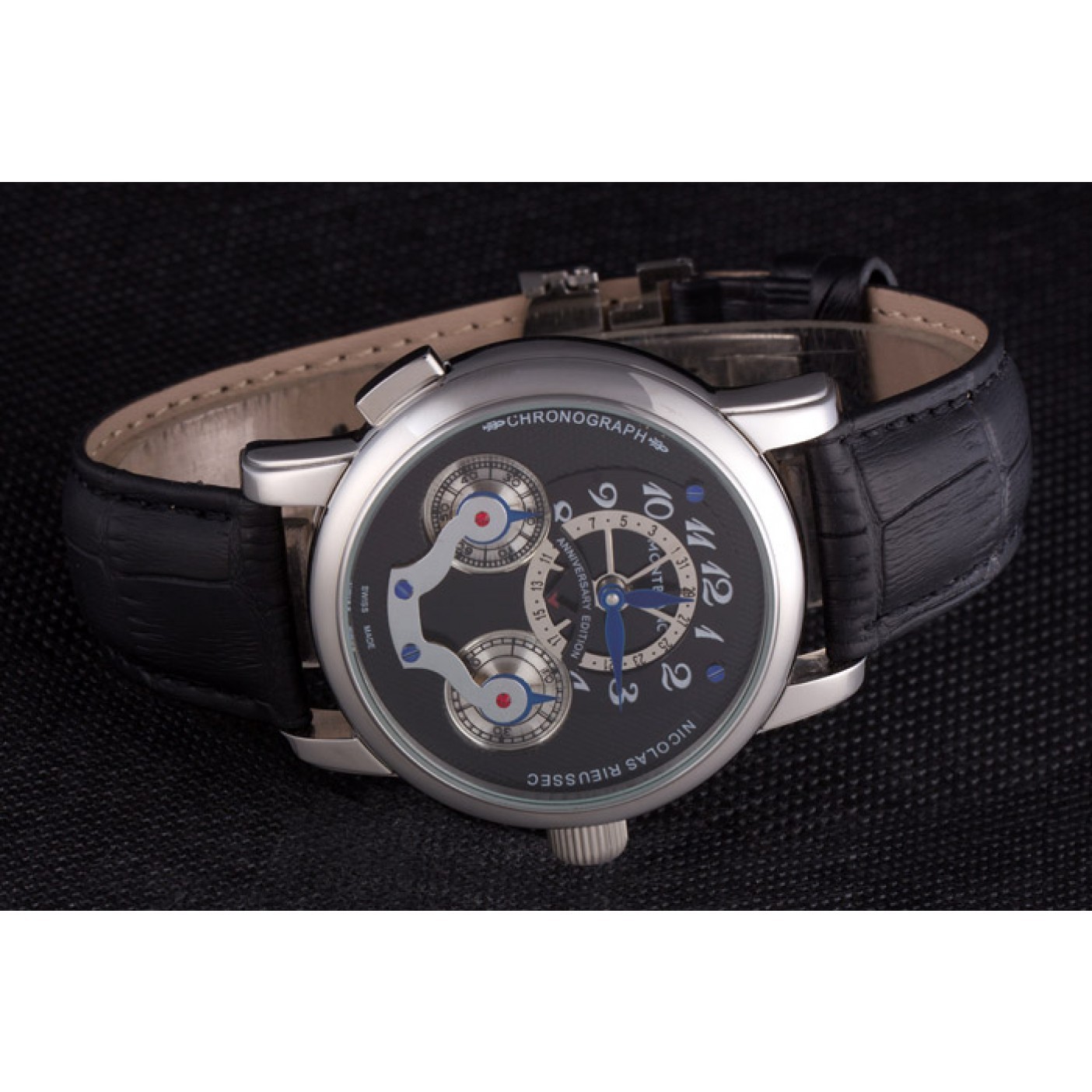 Montblanc Nicolas Rieussec Anniversary Edition Leather Band 621628