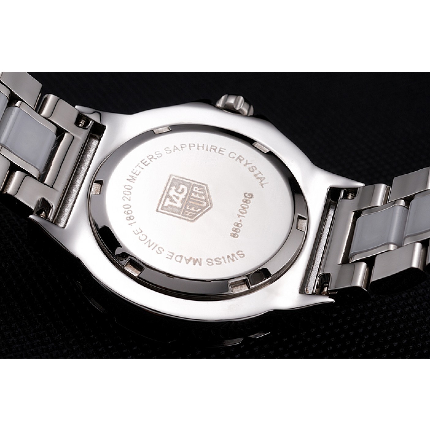 Tag Heuer Formula 1 White Ceramic Bezel White Dial