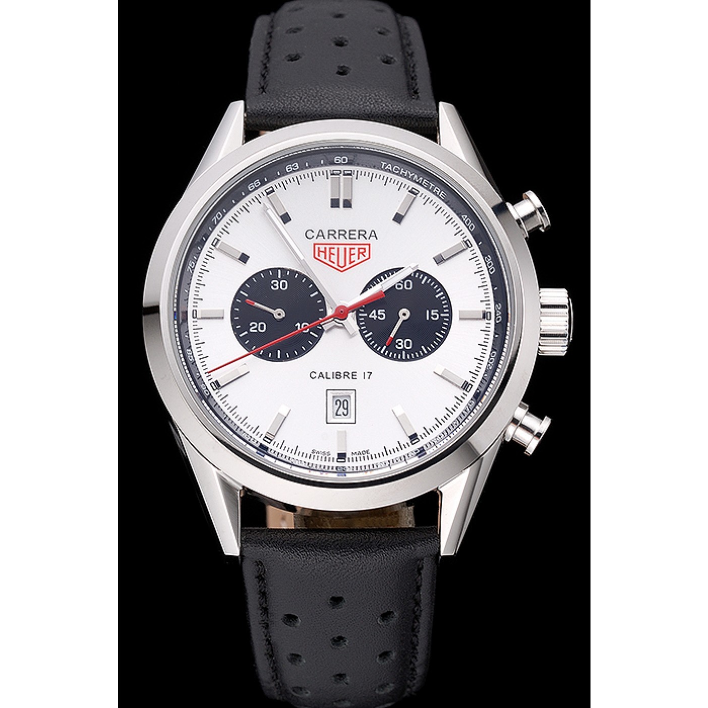 Tag Heuer Carrera Calibre 17 White Dial 622067