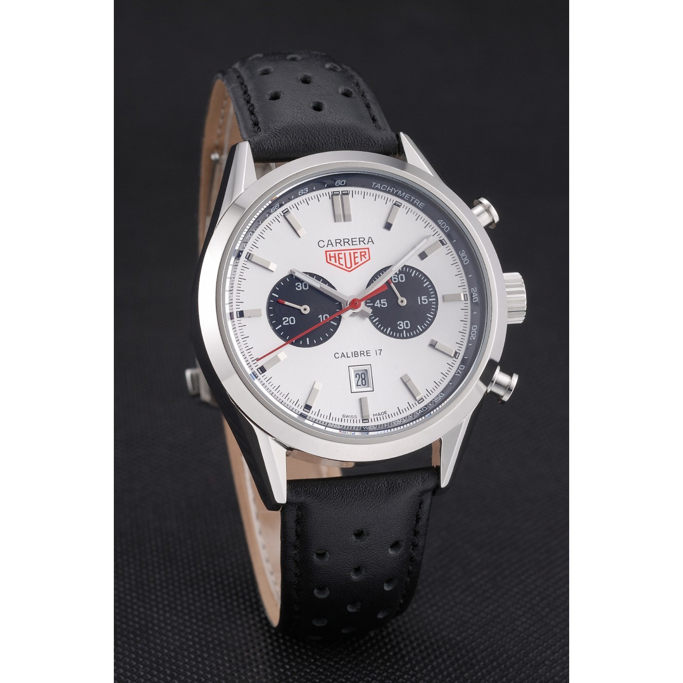 Tag Heuer Carrera Calibre 17 White Dial 622067