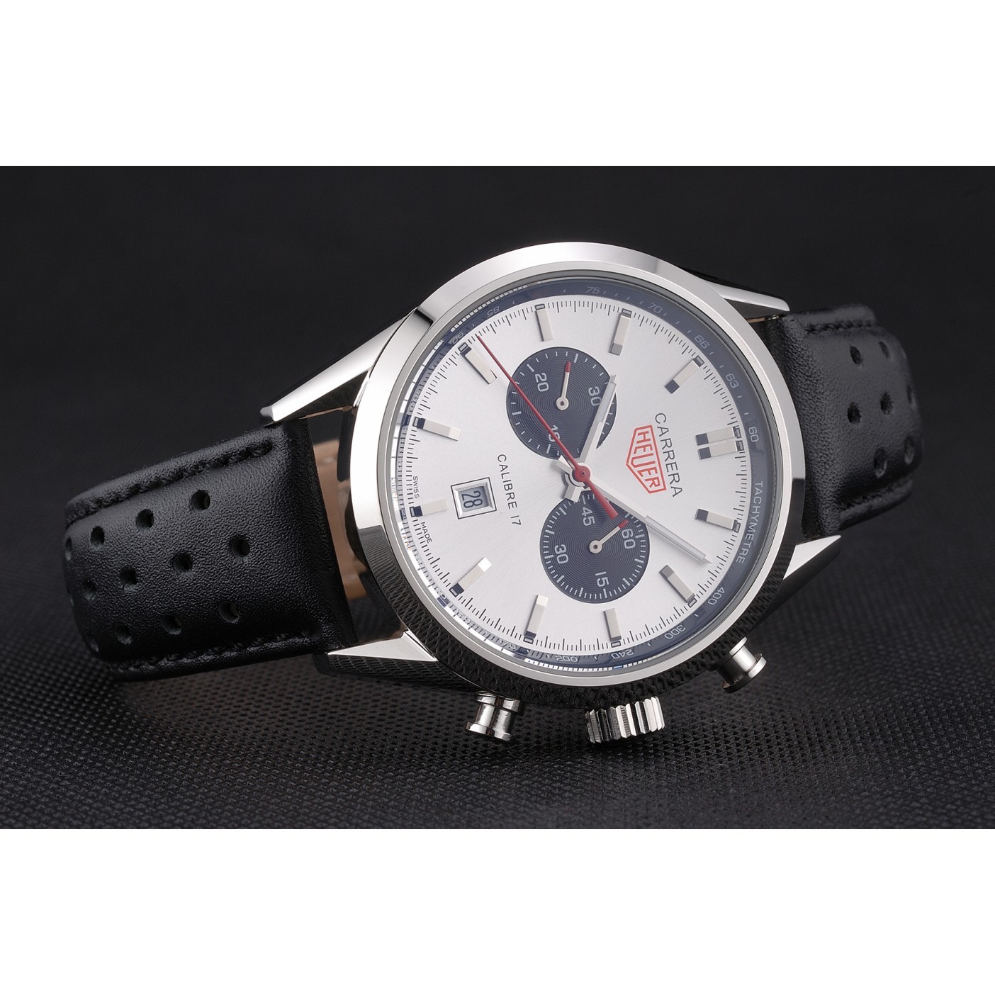 Tag Heuer Carrera Calibre 17 White Dial 622067