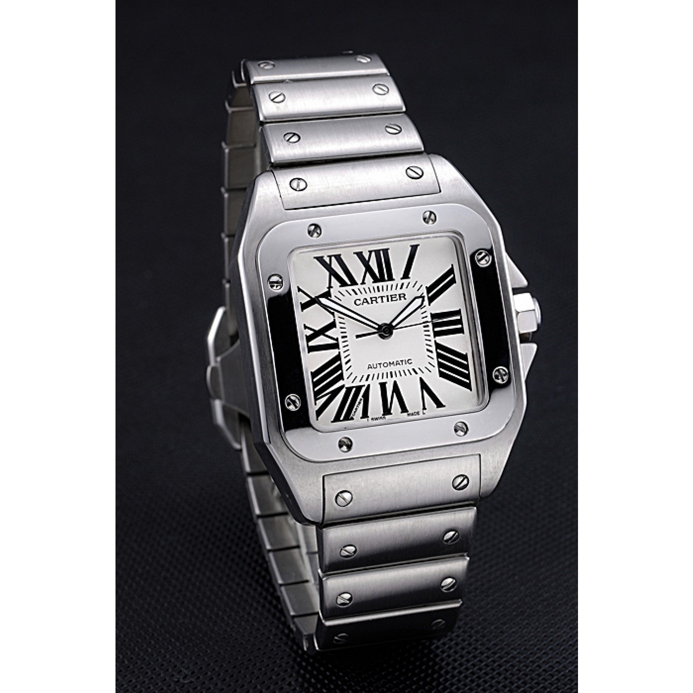 Swiss Cartier Santos Galbee Stainless Steel 622063