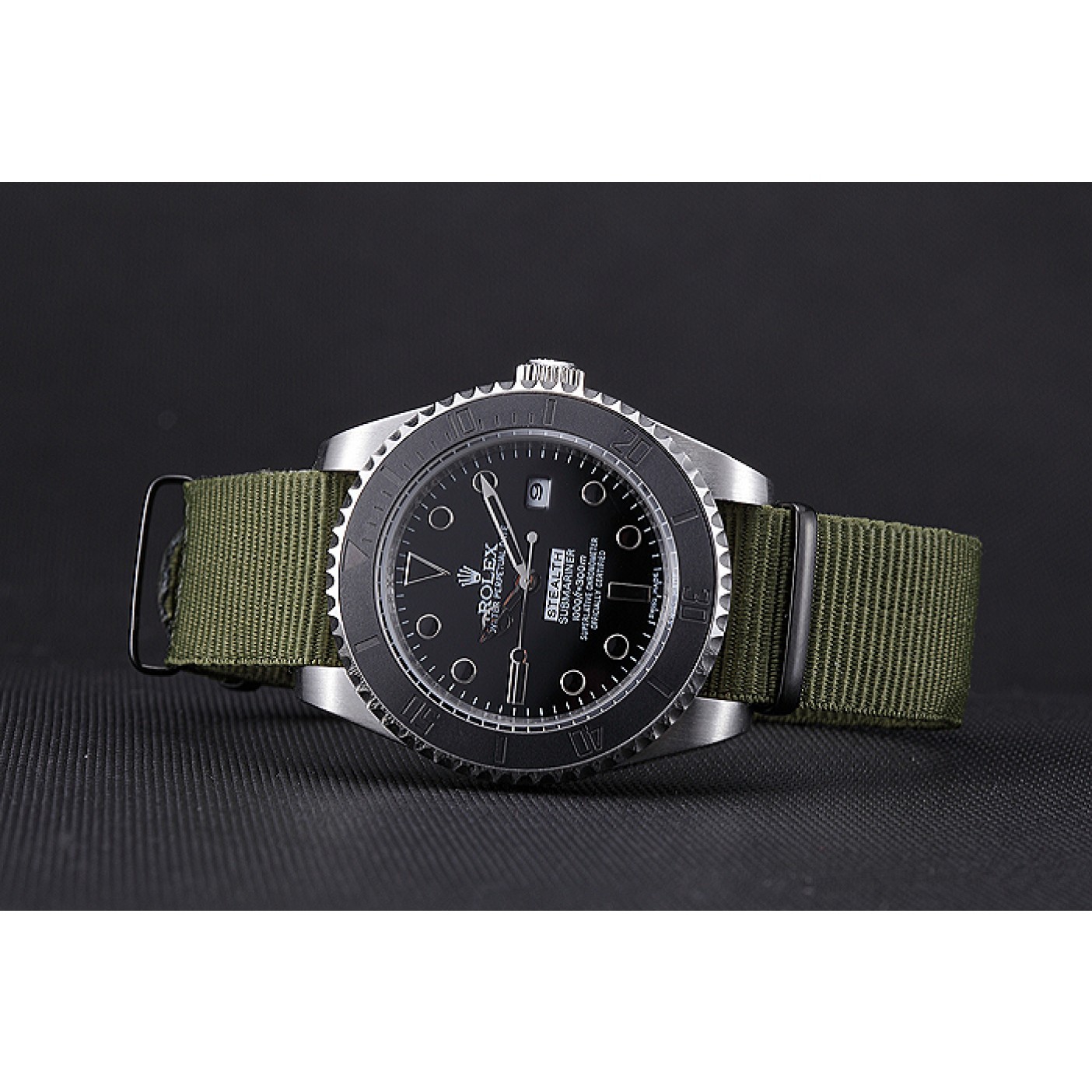 RepTime Watches Rolex Stealth Submariner Olive 621990