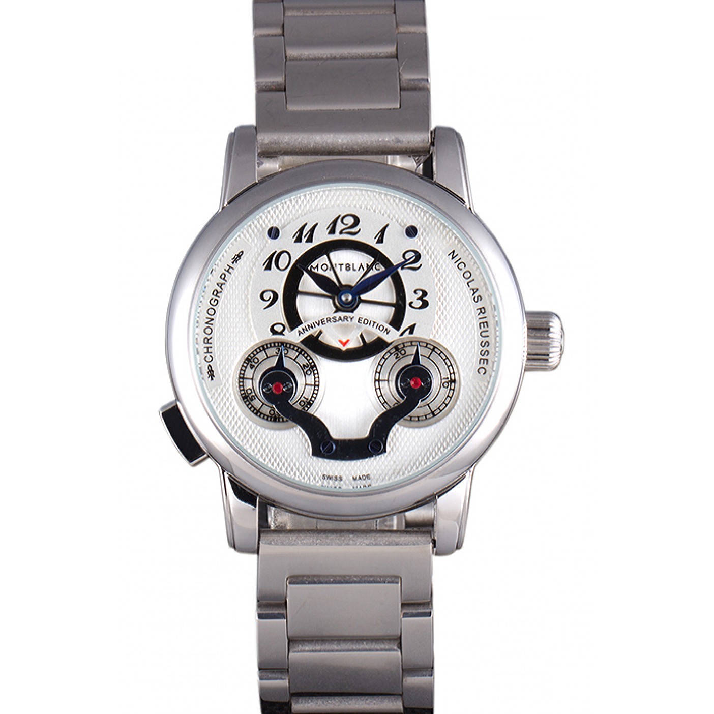 Montblanc Nicolas Rieussec Anniversary Edition Stainless Steel Bracelet 621629