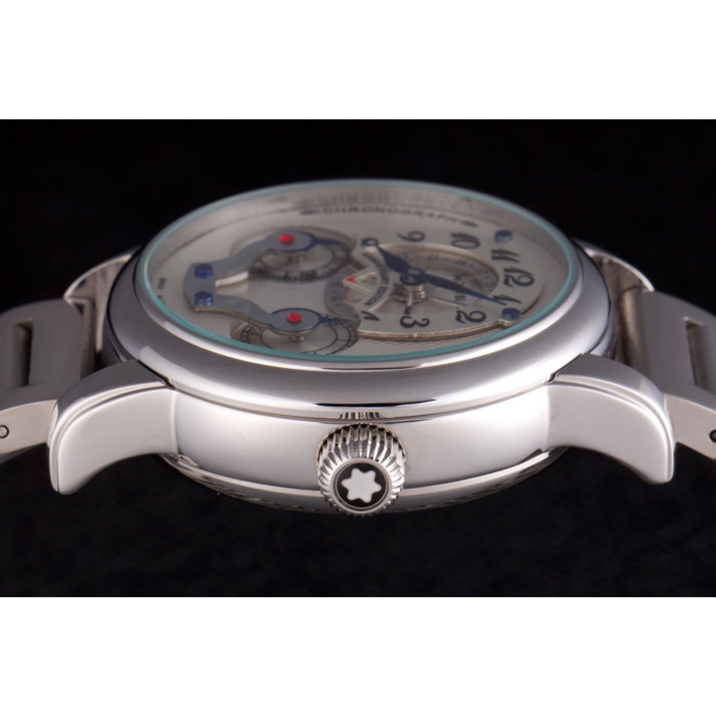 Montblanc Nicolas Rieussec Anniversary Edition Stainless Steel Bracelet 621629