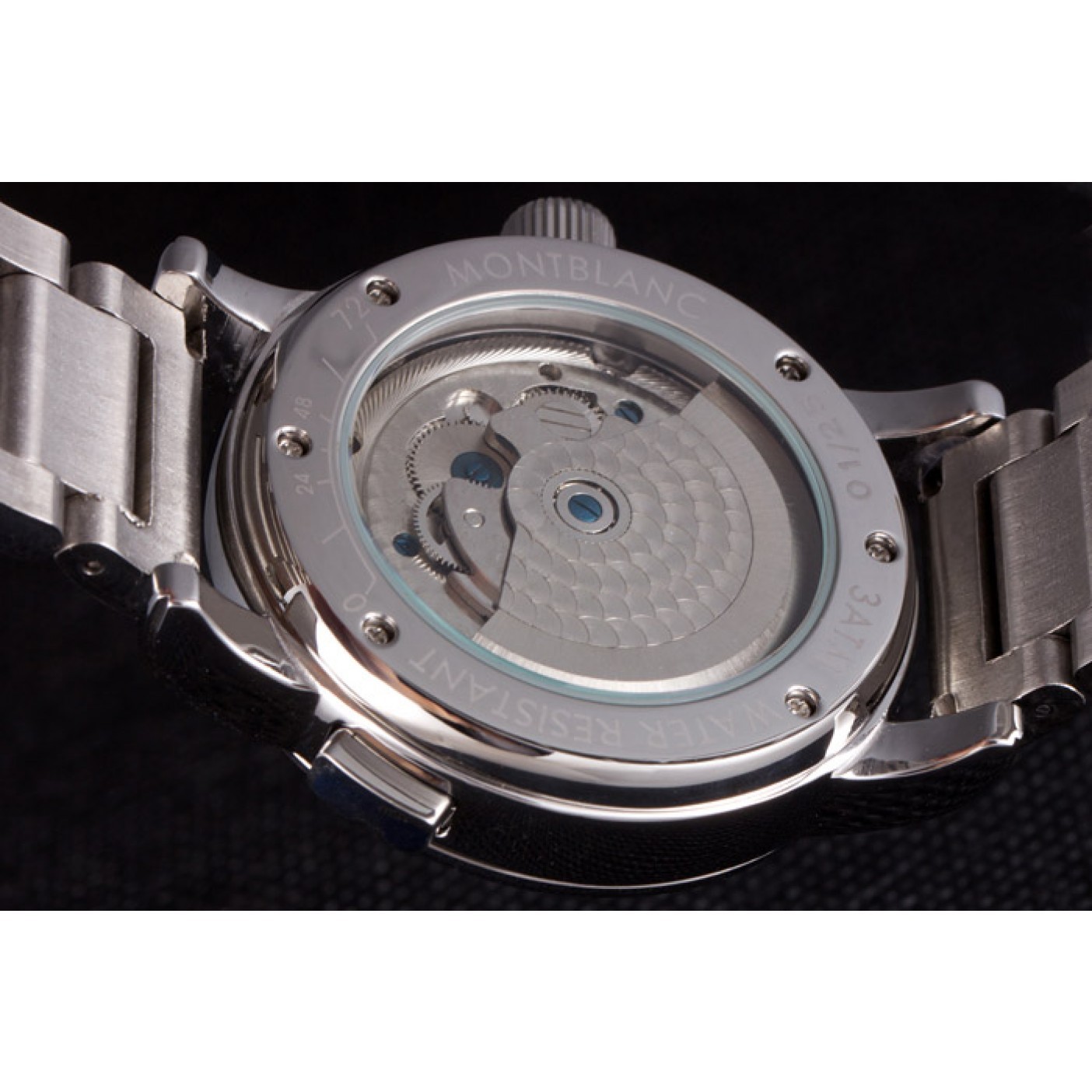 Montblanc Nicolas Rieussec Anniversary Edition Stainless Steel Bracelet 621629