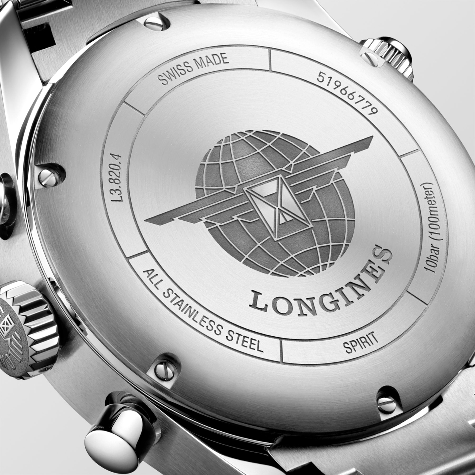 Longines Spirit 42mm Mens Watch L38204536