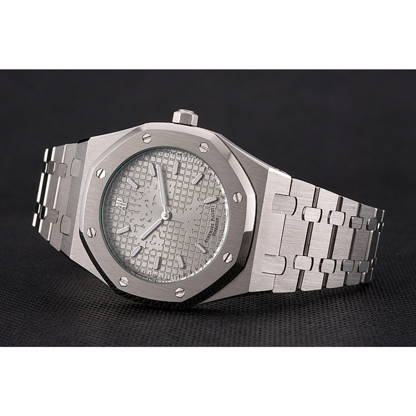 Audemars Piguet Royal Oak Fondation Gray Dial Stainless Steel Case And Bracelet