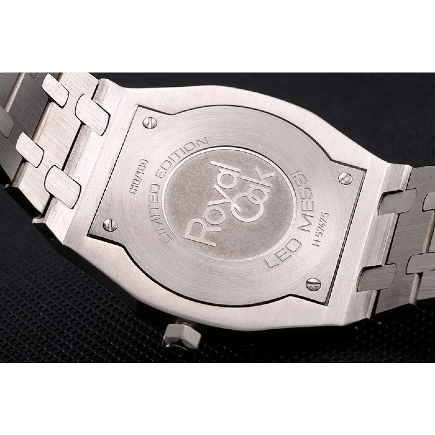 Audemars Piguet Royal Oak Fondation Gray Dial Stainless Steel Case And Bracelet