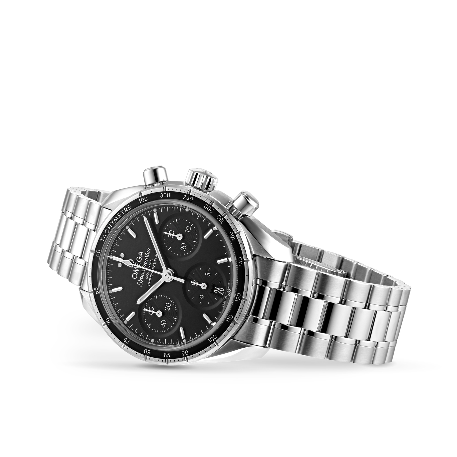 Swiss Omega Speedmaster Co-Axial 38mm Moonwatch Mens Watch O32430385001001