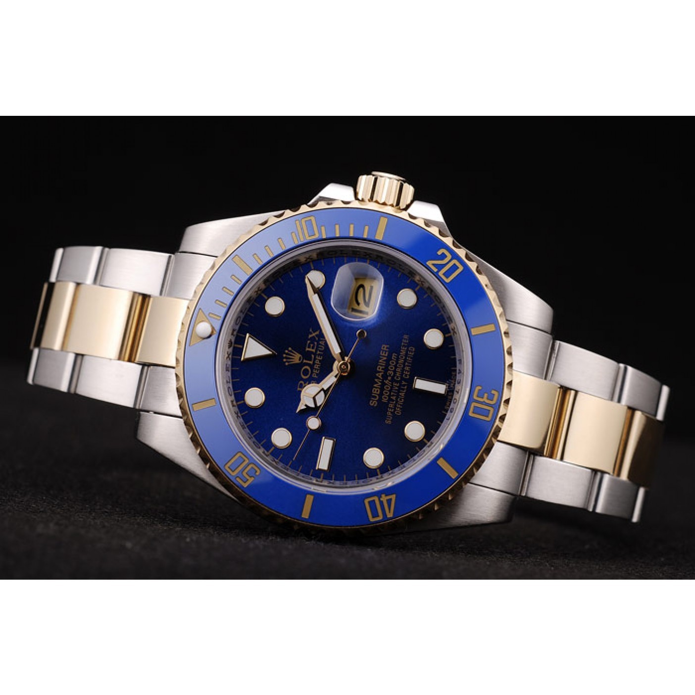 Rolex Submariner Blue Bezel Blue Dial 98230