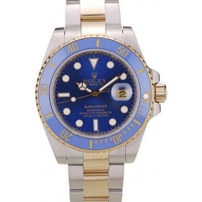 Rolex Submariner Blue Bezel Blue Dial 98230