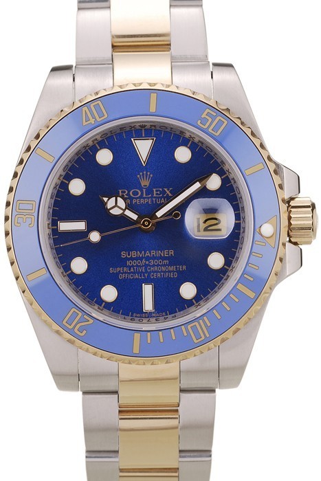 Rolex Submariner Blue Bezel Blue Dial 98230