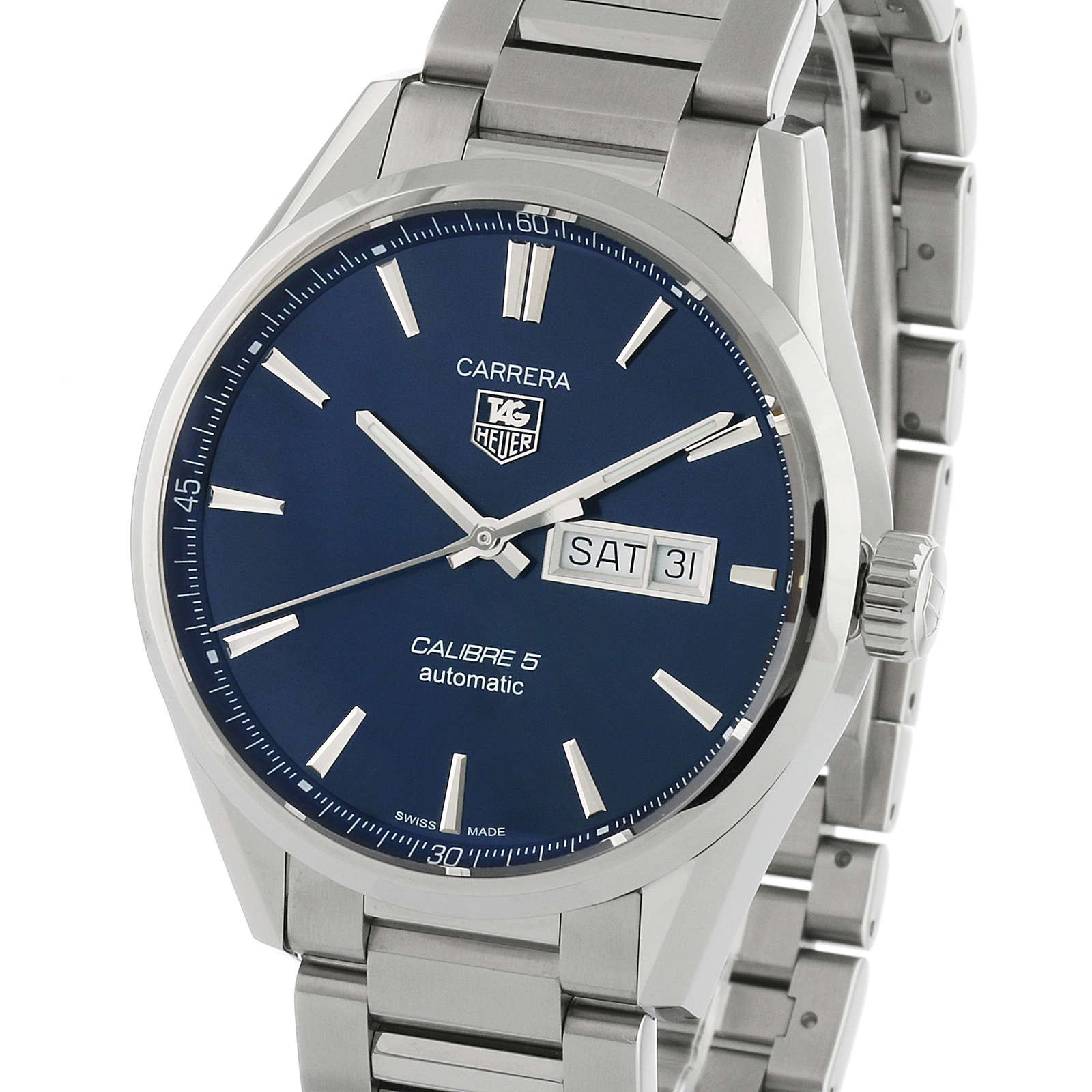 TAG Heuer Carrera Calibre 5 41mm Mens Watch WAR201E.BA0723