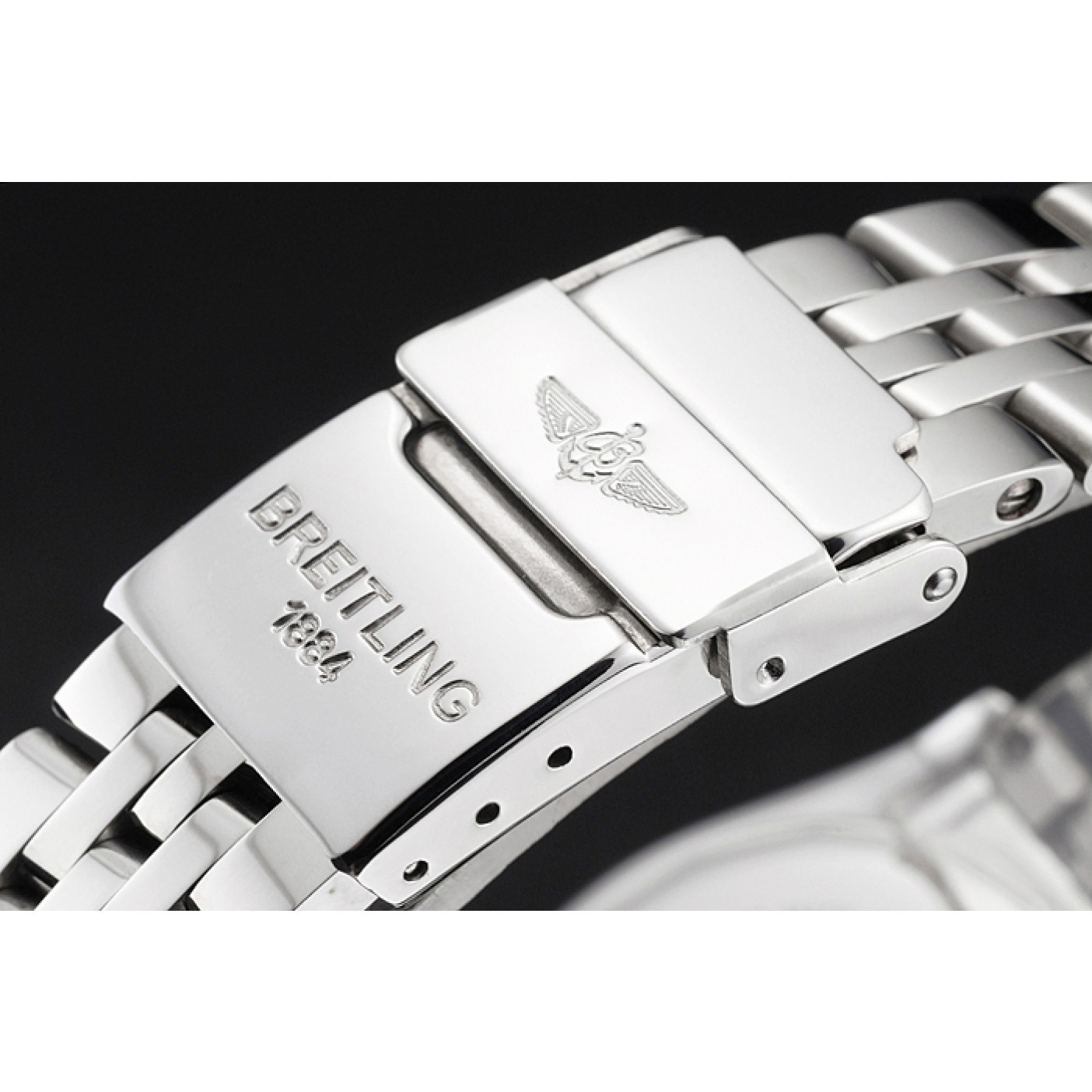 Breitling Colt Lady Pearl Dial Diamond Hour Marks Stainless Steel Case And Bracelet