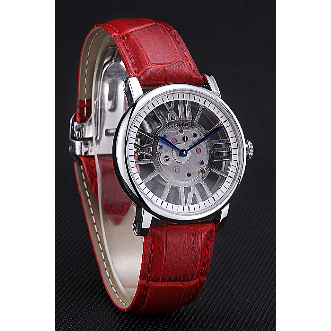 Cartier Rotonde Skeleton Flying Tourbillon Red 621967